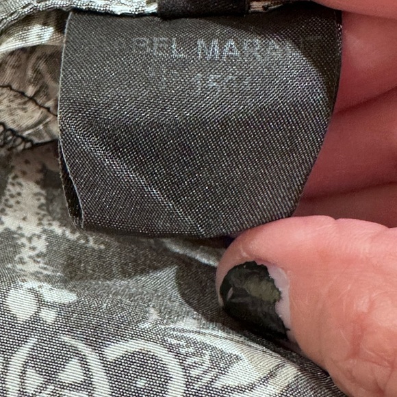 ISABEL MARANT size 40  Black and White Floral Women's Top - Picture 8 of 8